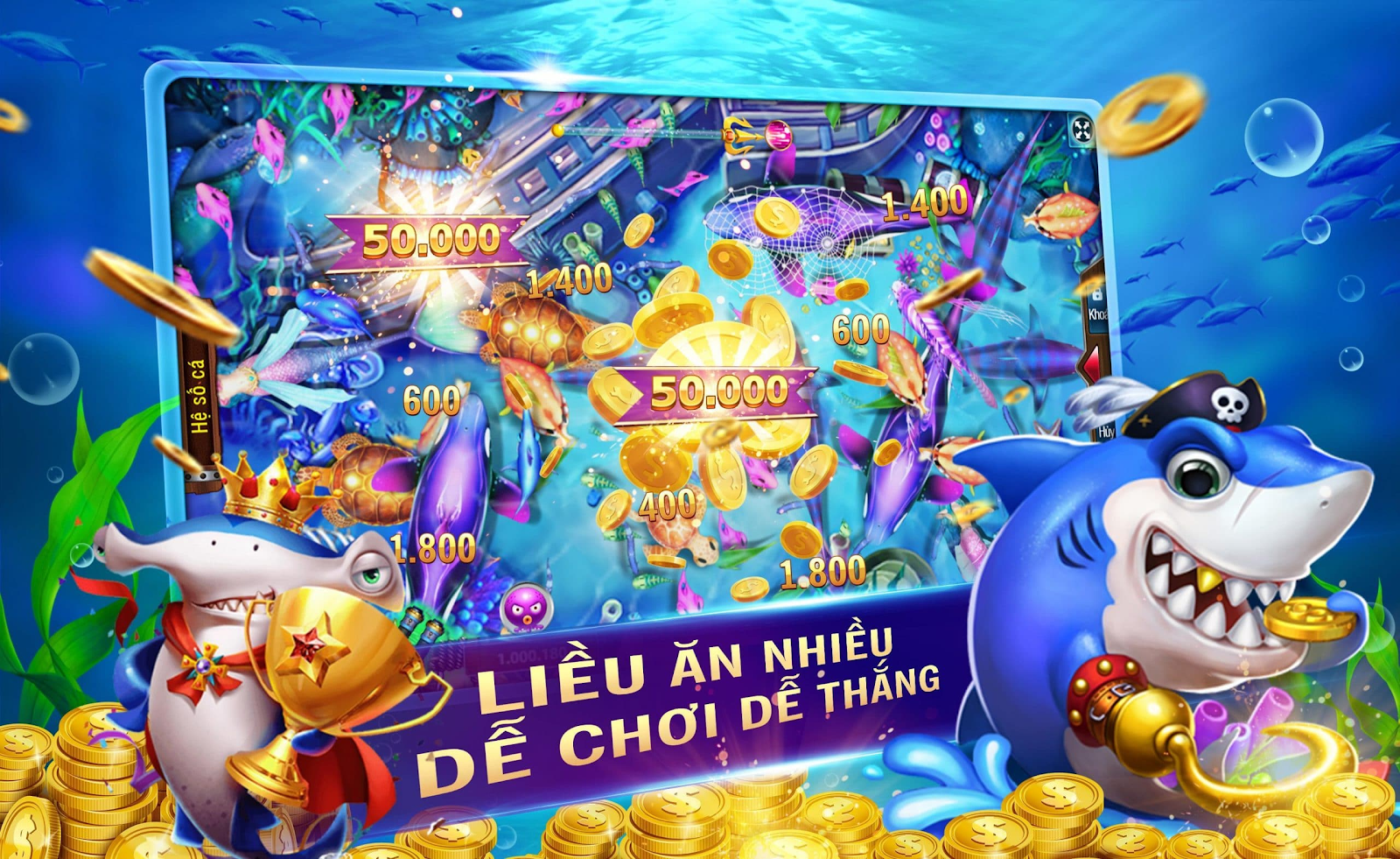 Đây chính là tựa game bắn cá được yêu thích nhất tại 789club apk