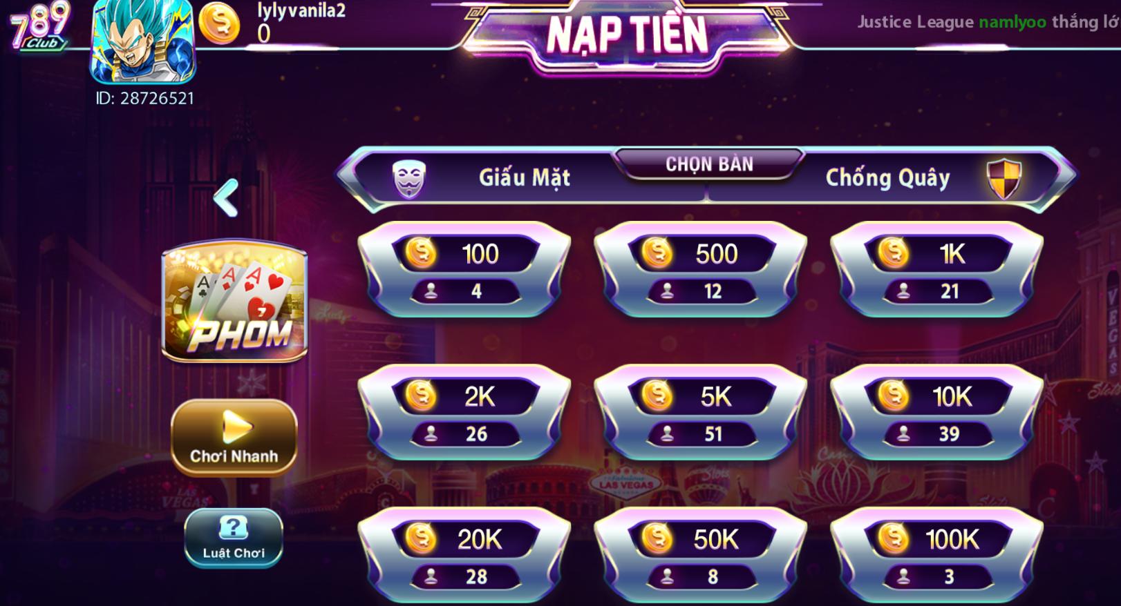 Kinh nghiệm chơi game bài đổi thưởng Phỏm dễ thắng tại 789Club