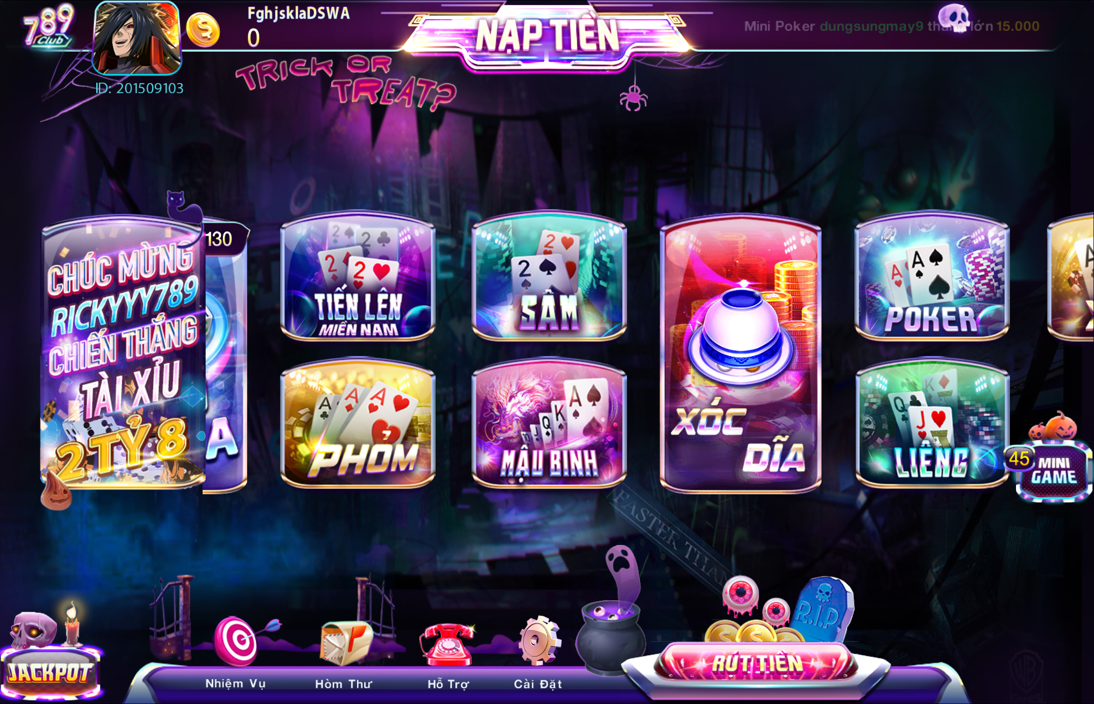 Giới thiệu chi tiết về game Phỏm tại 789club tài xỉu cho anh em tân thủ